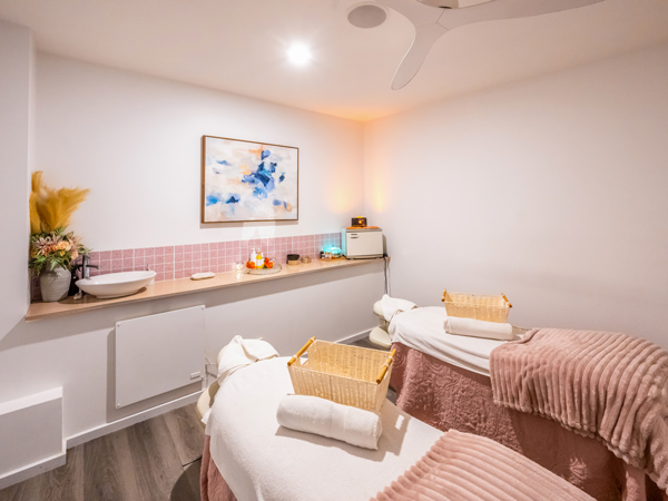 the treatment room at Timeless Day Spa, Mornington Peninsula