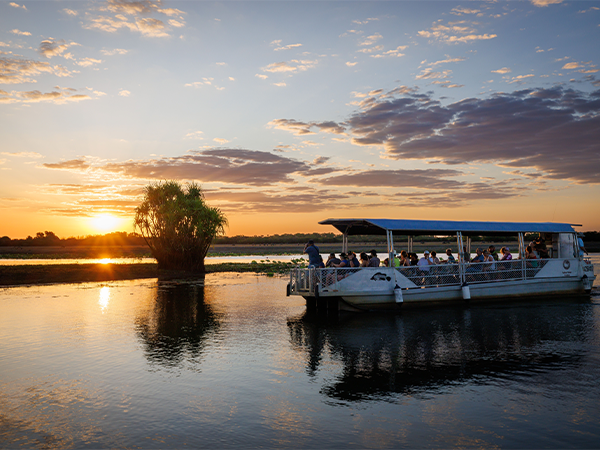 Yellow Water Cruises sunset Kakadu