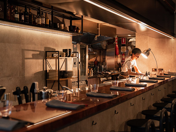 dining table at Restaurant Ka