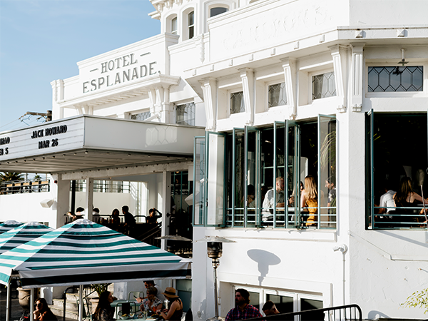 The exterior of The Espy in Melbourne