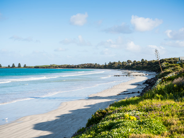 the Port Fairy Beach