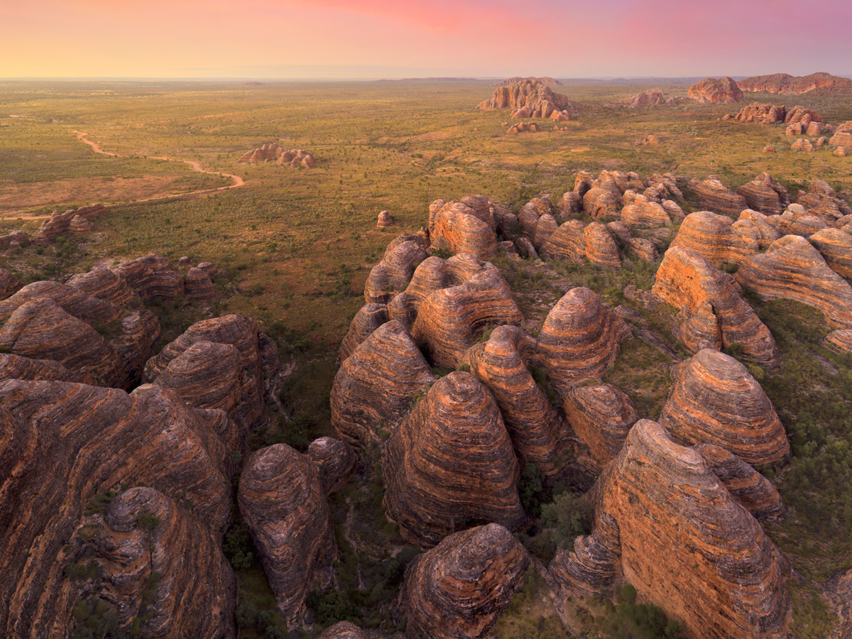 Bungle Bungle Range in Purnululu National Park, Western Australia