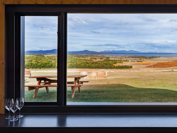Devils Corner winery in Tasmania