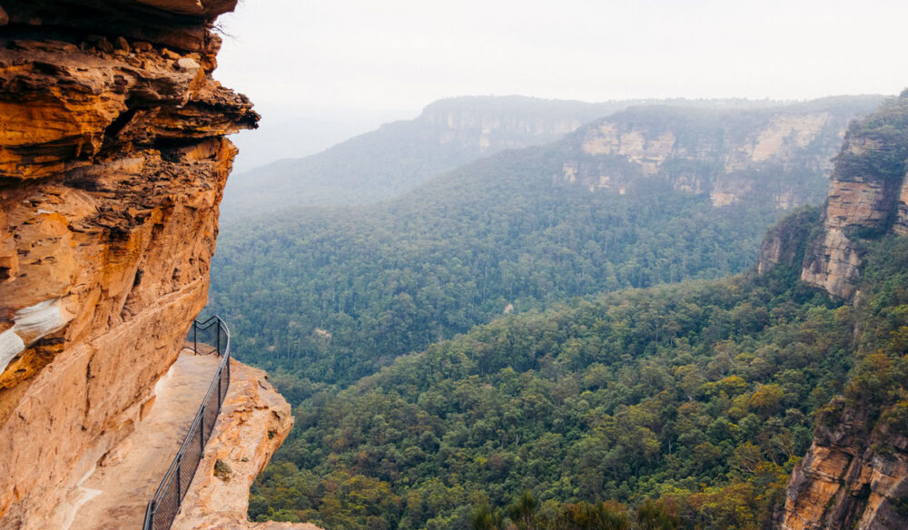 the Grand Cliff Top Walk, Blue Mountains