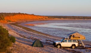 Camping Francois Peron National Park