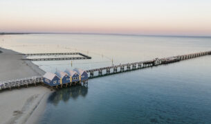 Busselton Jetty at sunrise