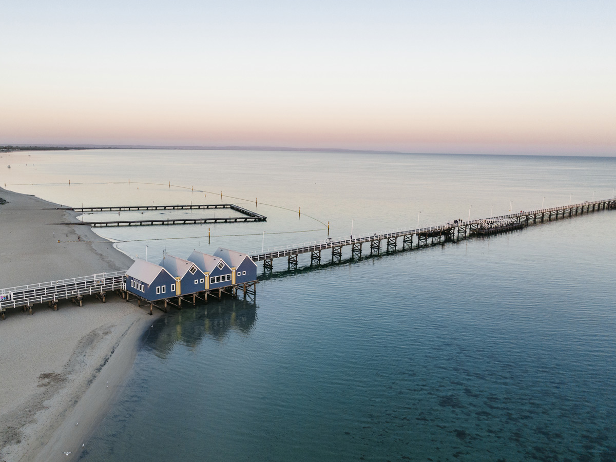 Busselton Jetty at sunrise