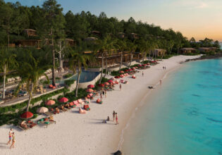 Hook Island eco lodge render