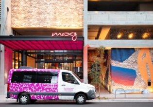 MOXY Sydney Airport shuttle bus