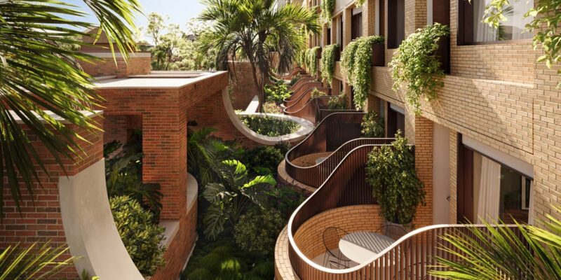 Balconies at The EVE Hotel Sydney