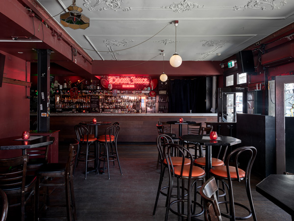 the pub interior at The Duke of Enmore