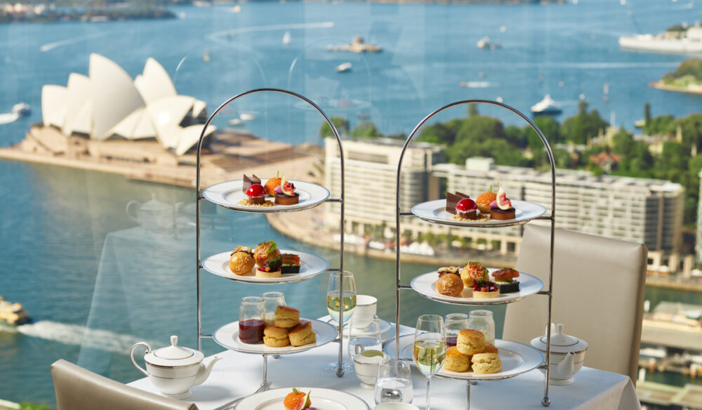 High Tea on Level 36 with Sydney Harbour and Opera views