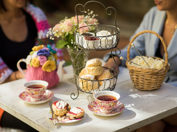 sweet treats and pastries at The Tea Cosy, The Rocks