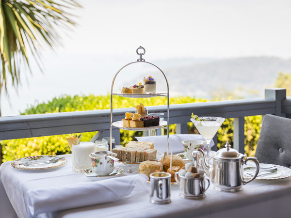 high tea with a view at Gunners’ Barracks, Mosman
