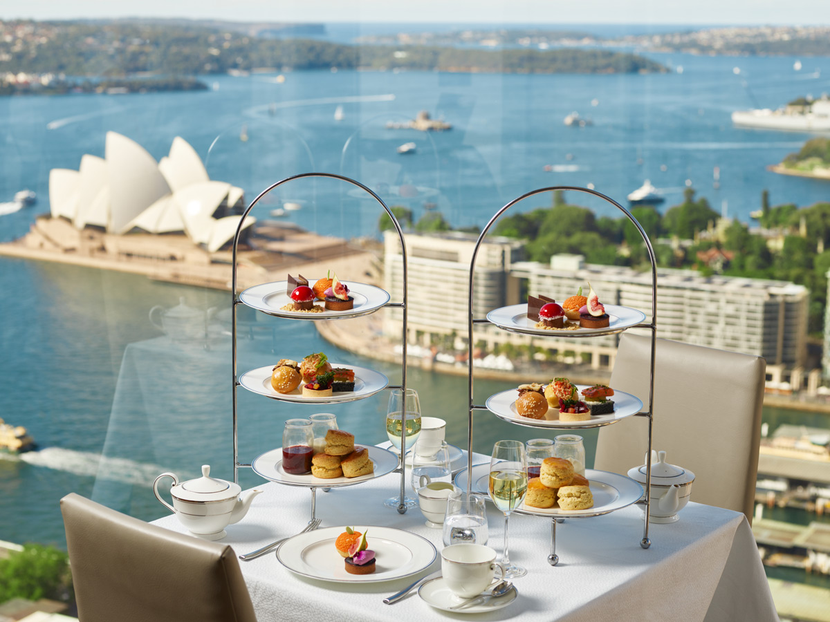 High Tea on Level 36 with Sydney Harbour and Opera views