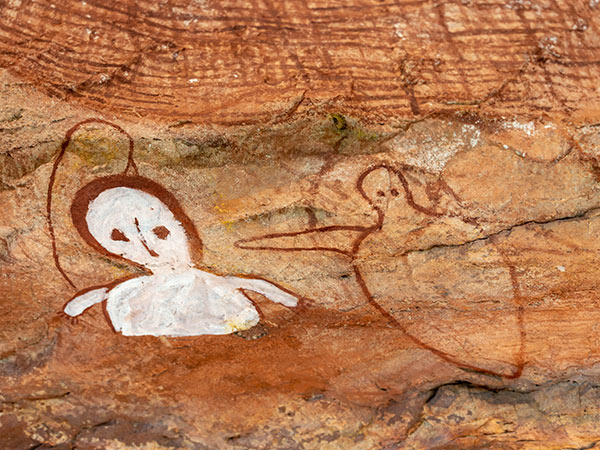 Freshwater Cover Rock Art the kimberleys