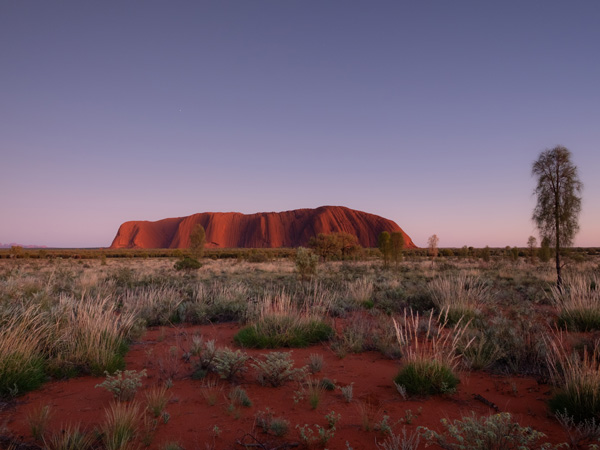 Sunrise at Uluru, NT