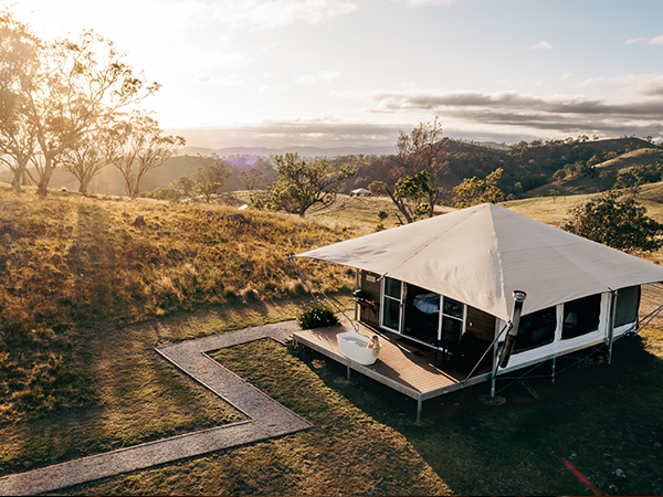 Sierra Lodge Mudgee. Qantas Australian Tourism Awards 2024