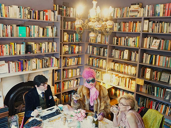 interior of Ampersand bookstore and cafe in Paddington, NSW
