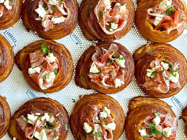 Delicious savoury goods from Fabricca