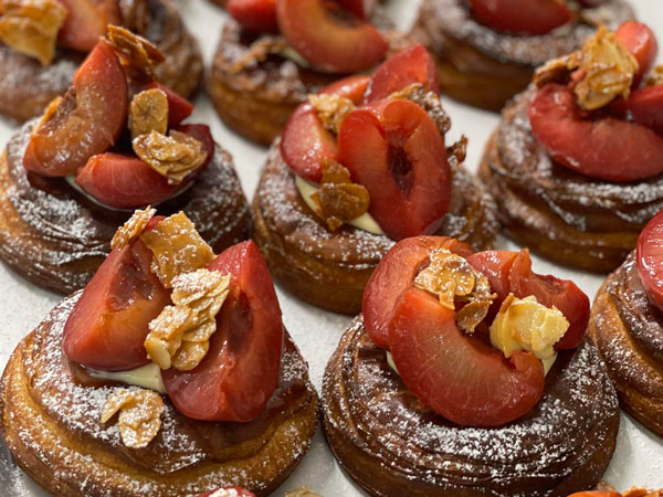 fruit Danishes from Goodwood Bakeshop, Marrickville
