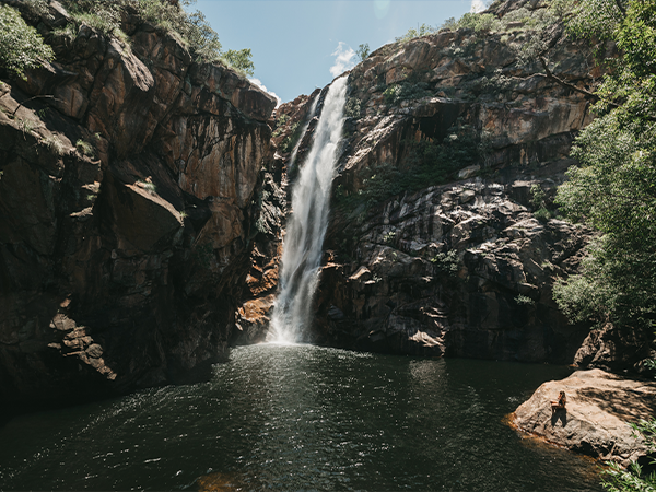 Motor Car Falls in Kakadu National Park