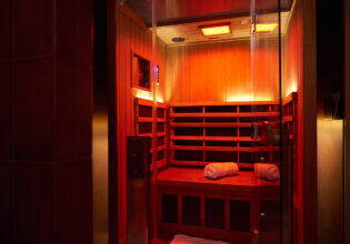 LED therapy lounge at Nimbus Co bondi