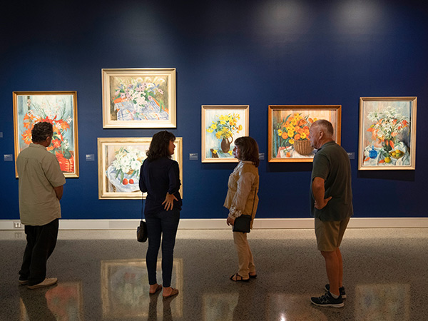 visitors at Tweed Regional Gallery & Margaret Olley Art Centre