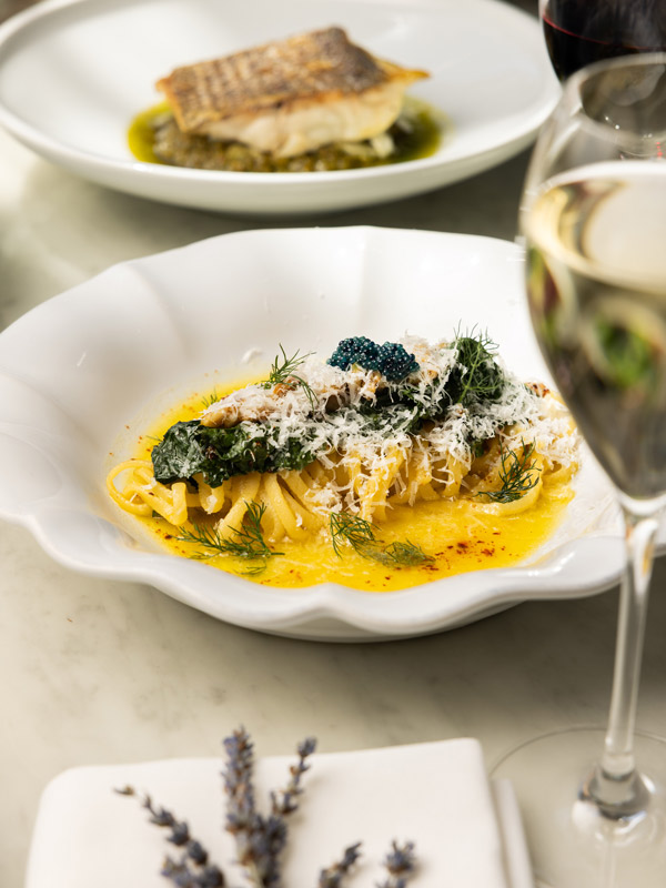 a close-up shot of food at Q Dining, Pullman Quay Grand Sydney Harbour
