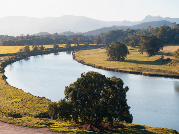 the scenic Tweed Valley