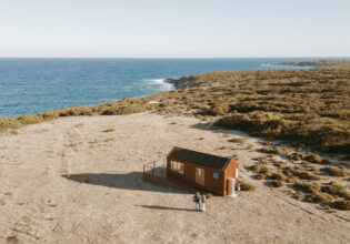 An aerial view of Bandari, EYRE.WAY