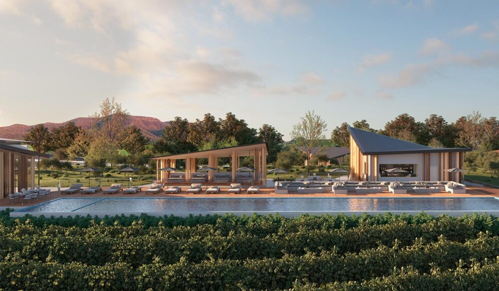 render of proposed luxury accommodation at ben ean estate