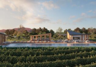 render of proposed luxury accommodation at ben ean estate