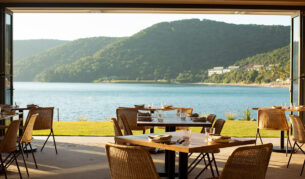 view from catseye pool club at The Sundays hamilton island