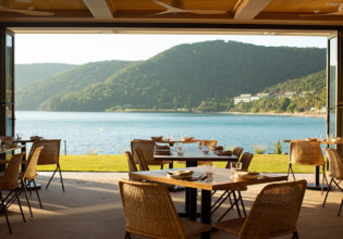 view from catseye pool club at The Sundays hamilton island