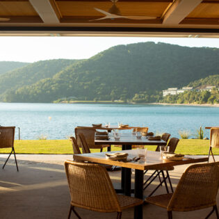 view from catseye pool club at The Sundays hamilton island
