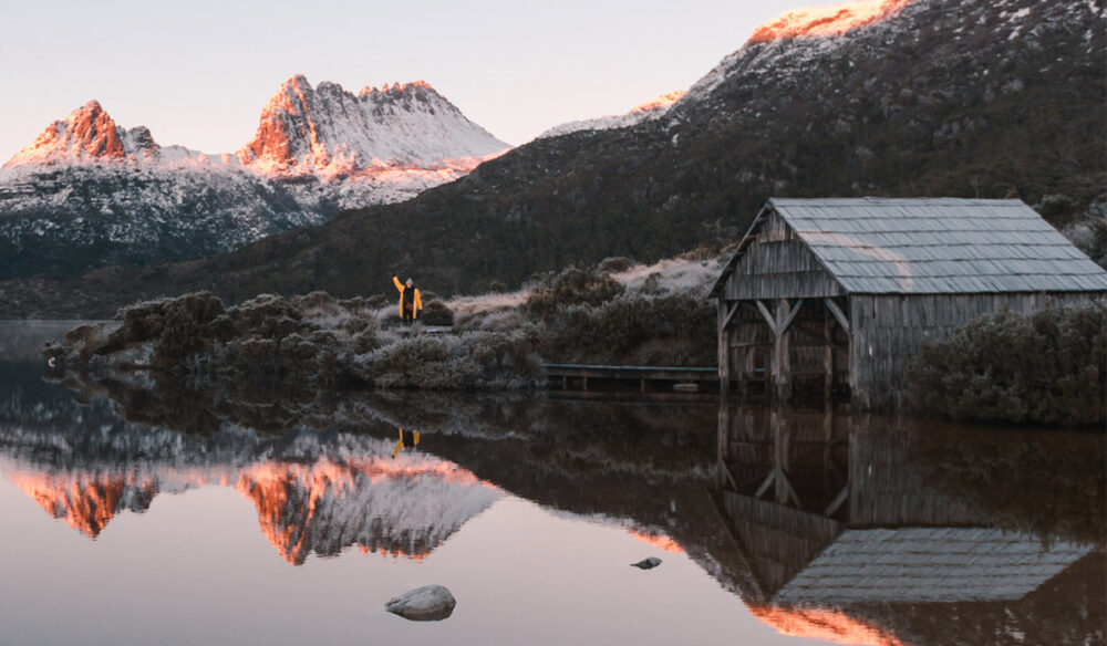 enjoy more of tasmania with the Eat Local, Stay Local scheme, like dove lake