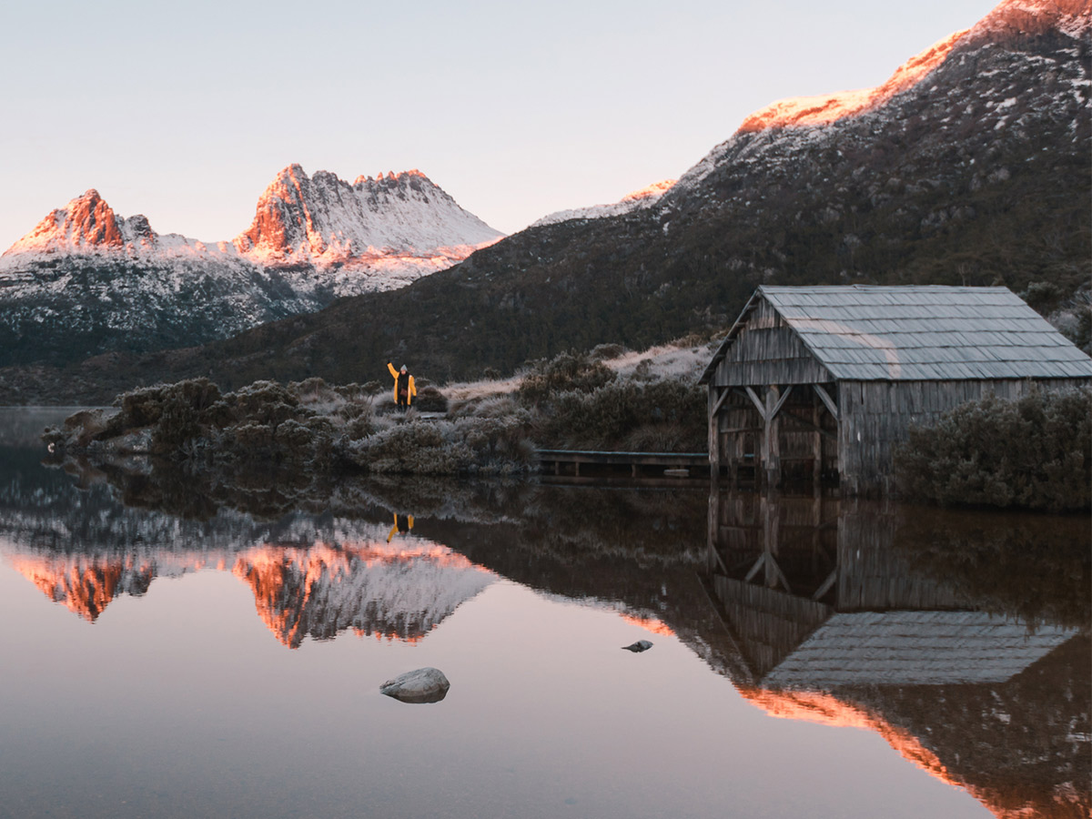 enjoy more of tasmania with the Eat Local, Stay Local scheme, like dove lake