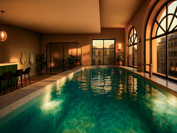 Escape Bathhouse pool render