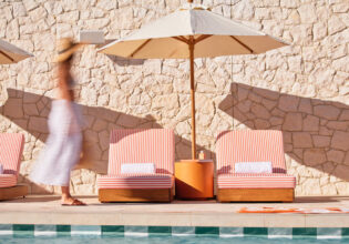 The Lodge Wadjemup poolside