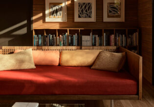 Inside the lounge at Island House Lord Howe Island