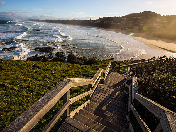 Port Macquarie Coastal Walk, winter on the New South Wales coast