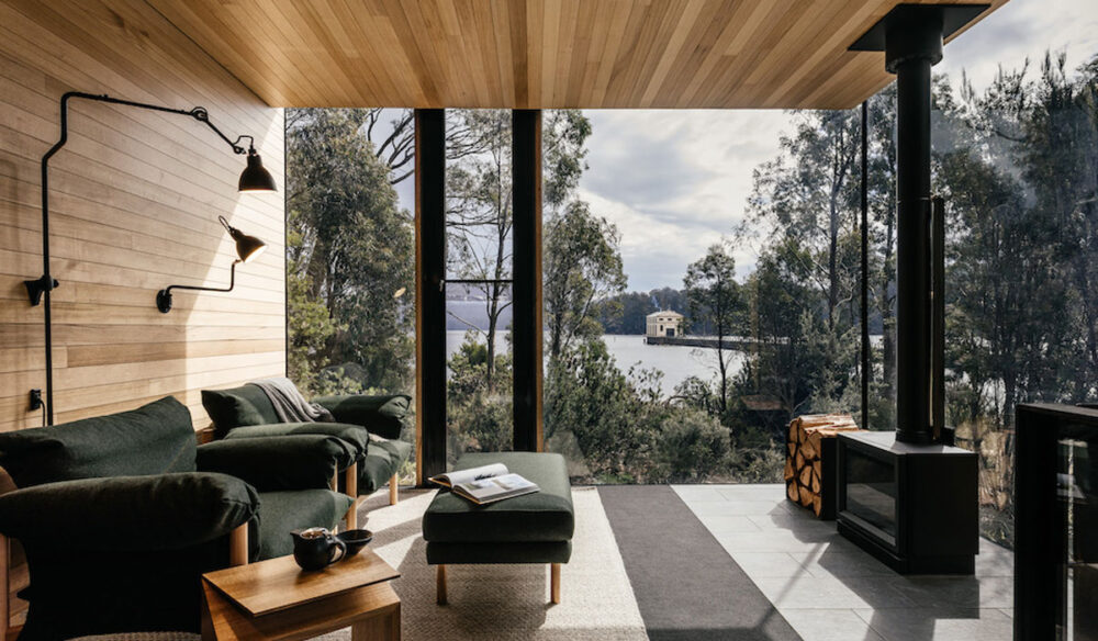 the Pumphouse Point, Tasmania