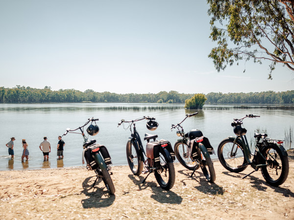 bicycles in Victoria High Country