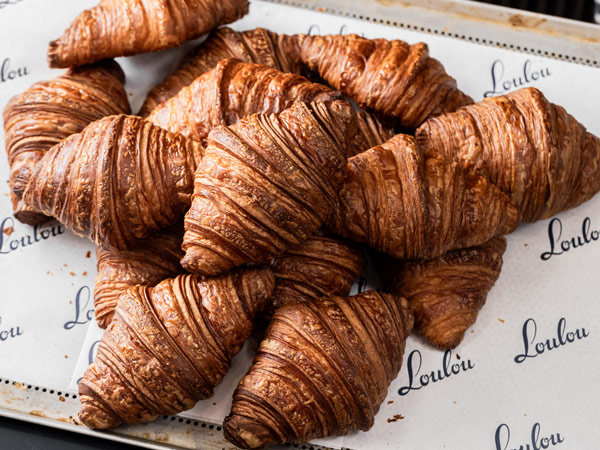 croissants at Petit Loulou, Sydney