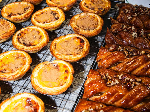 pastries at Strandello, Croydon