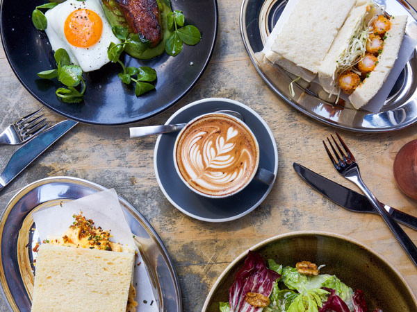 breakfast and coffee at Devon Cafe, Sydney