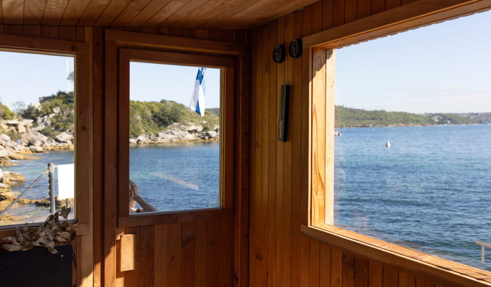 Sydney’s sauna pop-up is the ultimate winter solstice celebration