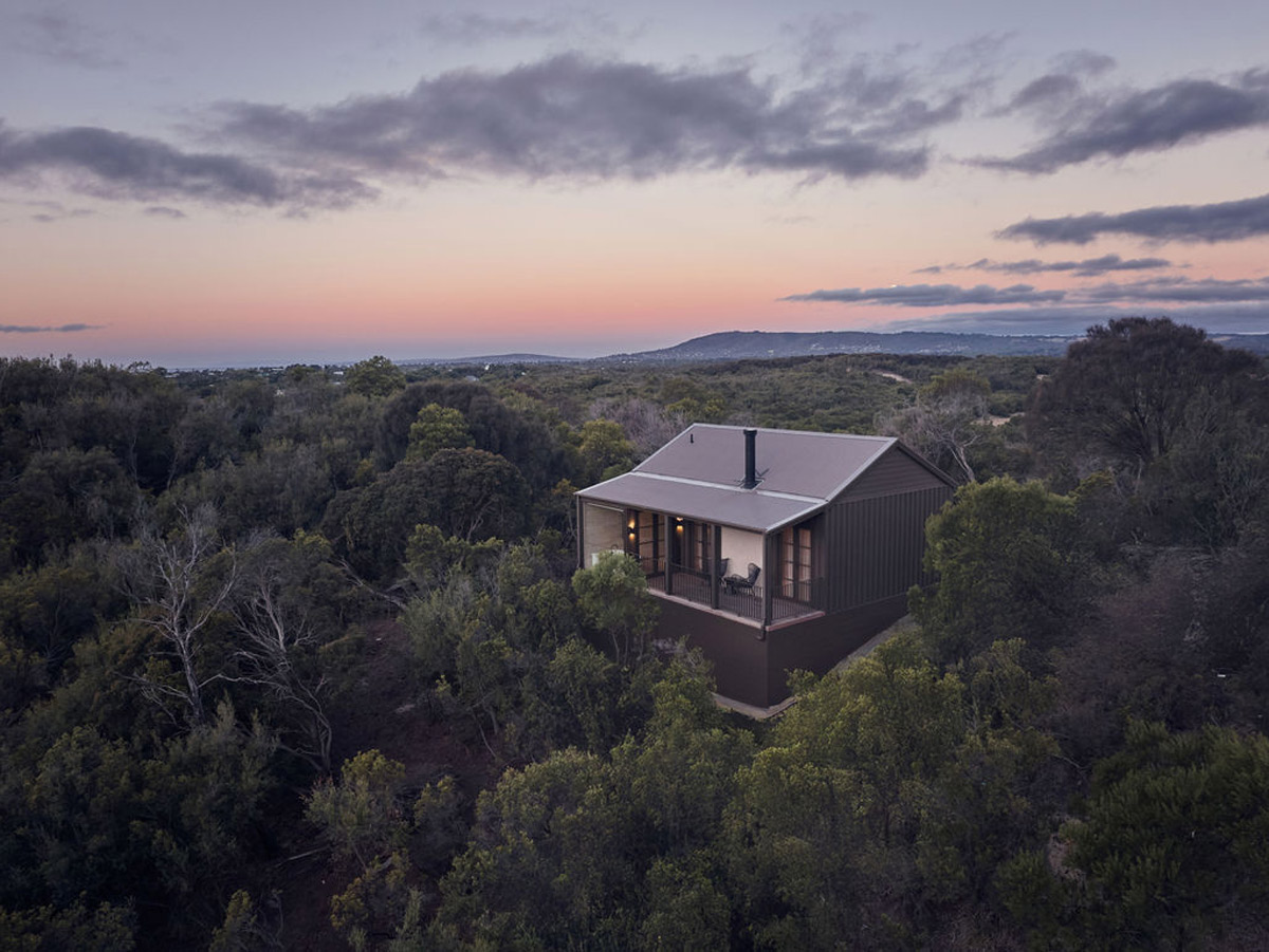 The Sanctuary exterior at Alba Thermal Springs & Spa in Mornington Peninsula, Victoria