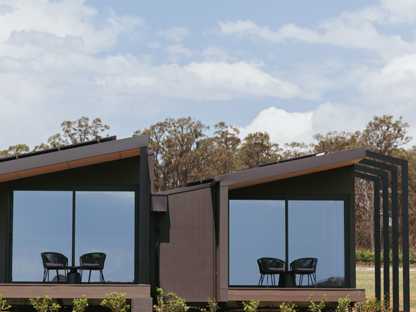 External view of The Lane Retreat studios